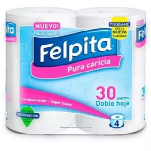 HIGIENICO 4 X 30 MTS DOBLE HOJA