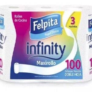 MAXIROLLOS INFINITY 3 X 100 PAÑOS