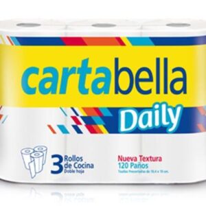 ROLLOS CARTABELLA X 3