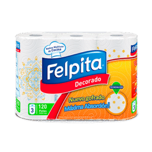 ROLLOS DECORÉ 3 X 40 PAÑOS