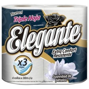 HIGIÉNICO 4x30 TRIPLE HOJA