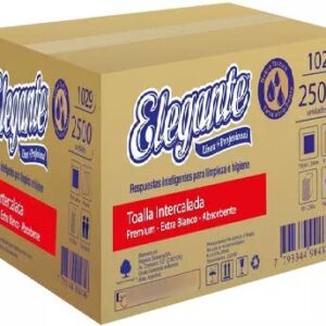 TOALLAS INTERCALADAS X2500